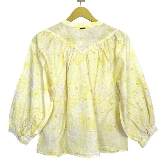 Billabong Dreamy Days Floral Button Up Large Cottagecore Hippie Boho Relaxed - Picture 6 of 10